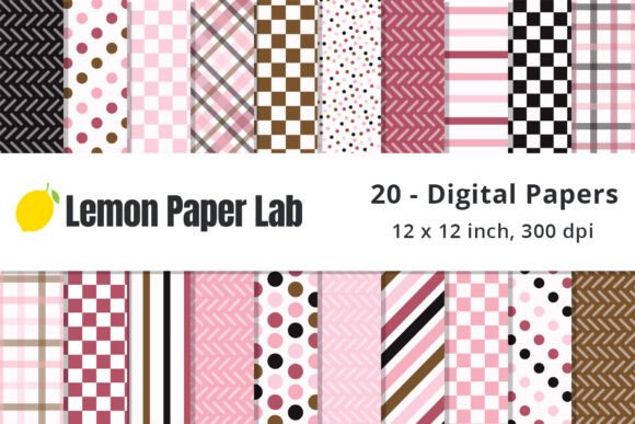Download Pink, Gold and Black Checkered Patterns - Checkered Collection