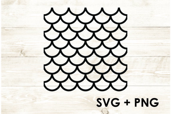 Download Outline Mermaid Scales Pattern - Fish - Mermaid Collection