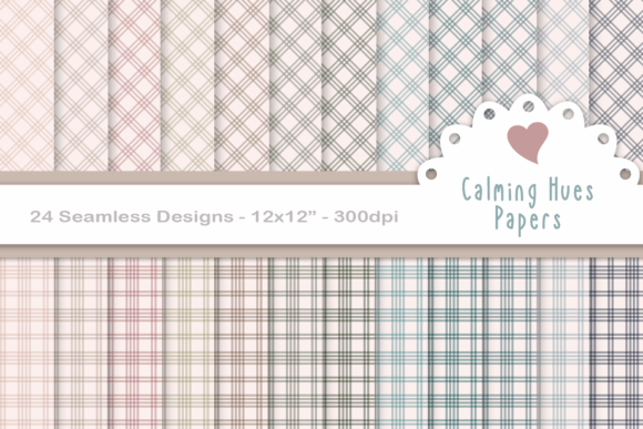 Download Calming Hues Gingham Plaid Papers - Plaid Collection