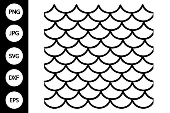 Download Mermaid Scales Pattern SVG - Mermaid Collection