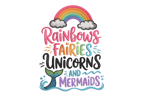 Download Rainbows Fairies Unicorns and Mermaids - Mermaid Collection